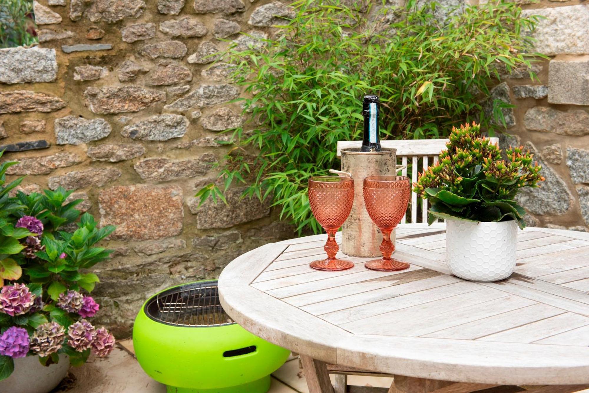 Tropical Gardens 1 Bed Cottage Central Newlyn Exterior foto