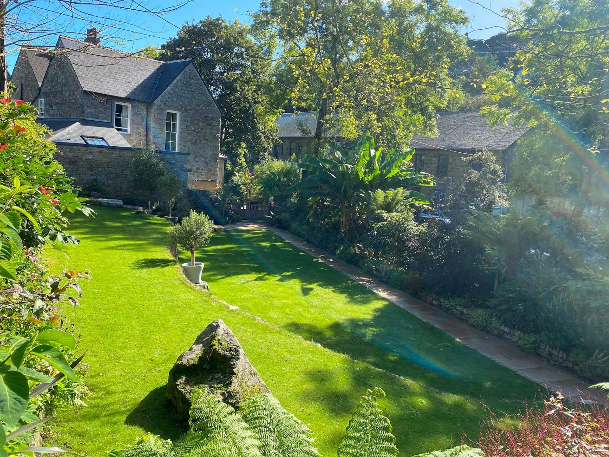 Tropical Gardens 1 Bed Cottage Central Newlyn Exterior foto